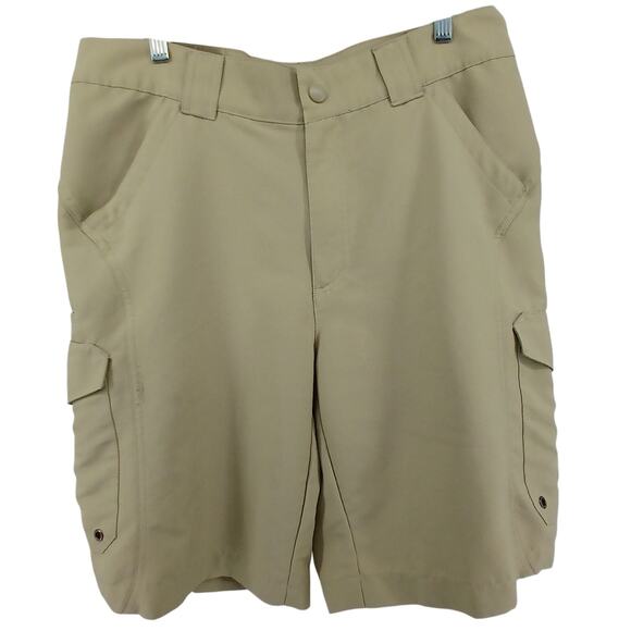 World Wide Sportsman Fishing Cargo Performance Shorts Mens 34 Quick Dry Preppy - Picture 1 of 11